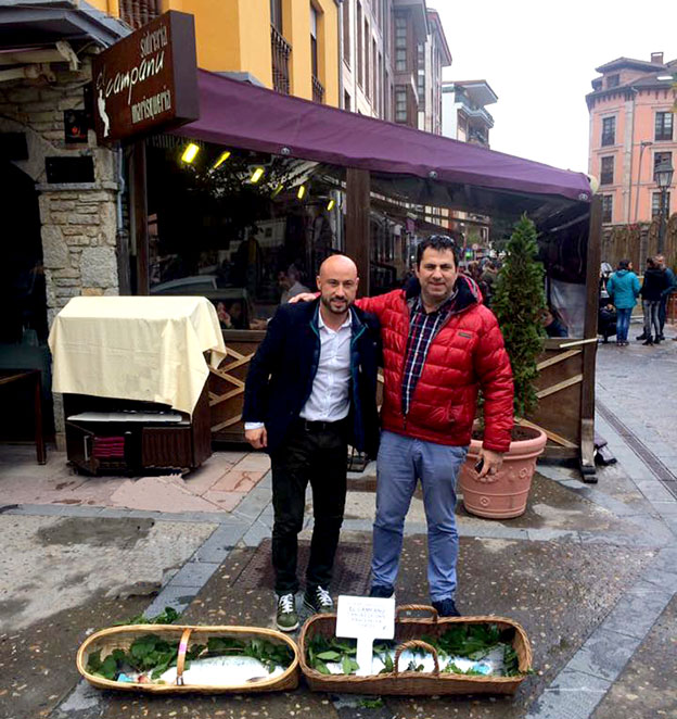 Campanos de Asturias y el Sella El Marues y Borja con laos Campanos de Asturias